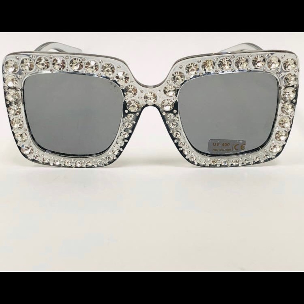 Oversized bling sunglasses